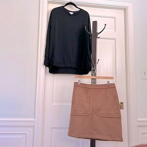 Shift Skirt Size 6 English Tan New With Tags
